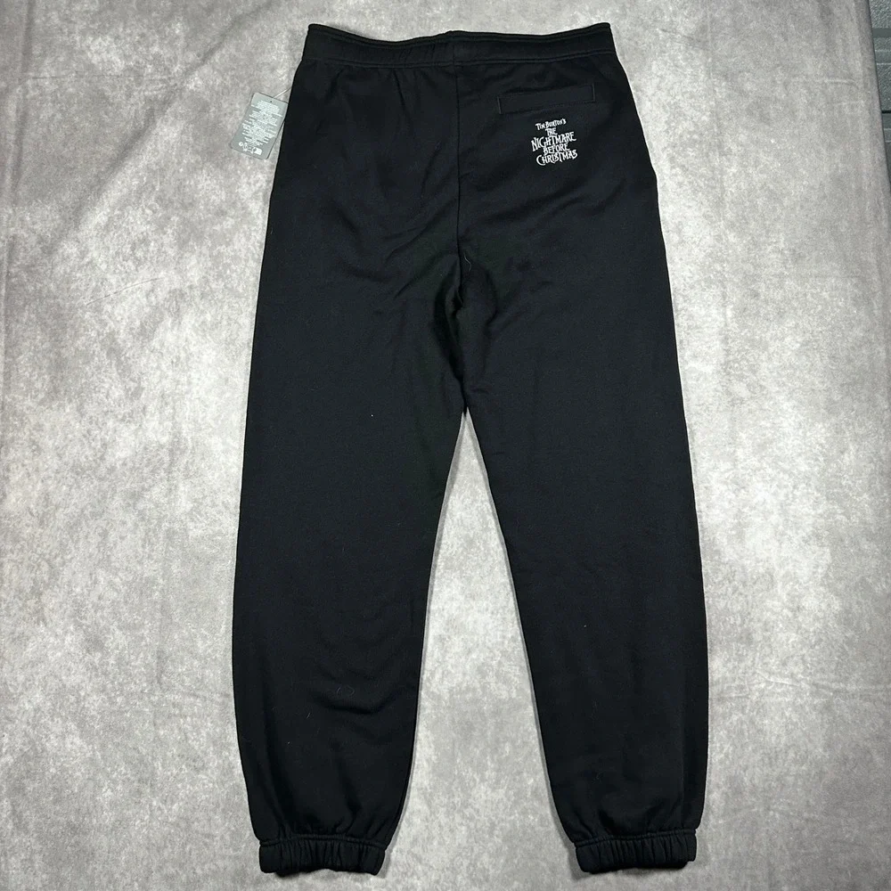 Disney Nightmare Before Christmas Jack Skellington Sweatpants Mens M Black NWT